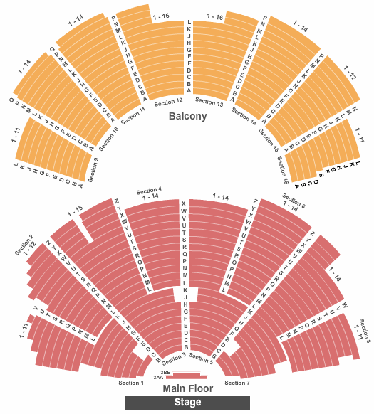 Ryman Auditorium Brett Eldredge Seating Chart